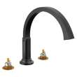 T2788-BLLHP Tetra Delta Tetra Roman Tub Trim
