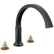 T2788-BLLHP Tetra Delta Tetra Roman Tub Trim