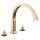 T2788-CZ-PR-LHP Tetra Delta Tetra Roman Tub Trim, Lumicoat Champagne Bronze