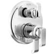 T27889-PR Tetra 17 Series Integrated Diverter Trim with 3-Setting, Lumicoat Chrome