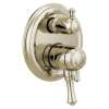 T27897-PN Cassidy Traditional Monitor 17 Series Valve Trim with 3-Setting Integrated Diverter, Polished Nickel