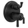 T27933-BL Kayra 2-Handle Monitor 17 Series Valve Trim with 3- or 6- Setting Diverter, Matte Black