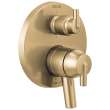 T27959-CZ Trinsic Contemporary Monitor 17 Series Valve Trim with 6-Setting Integrated Diverter, Champagne Bronze