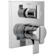T27967 Ara Angular Modern Monitor 17 Series Valve Trim with 6-Setting Integrated Diverter