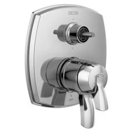 T27976-LHP Stryke 17 Series Integrated Diverter Trim with Six Function Diverter Less Diverter Handle, Chrome