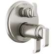 T27T889-SS-PR Tetra TempAssure 17T Series Integrated Diverter Trim with 3-Setting, Lumicoat Stainless
