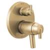 T27T959-CZ Trinsic Contemporary TempAssure 17T Series Valve Trim with 6-Setting Integrated Diverter, Champagne Bronze