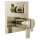 T27T967-PN Ara Angular Modern TempAssure 17T Series Valve Trim with 6-Setting Integrated Diverter, Polished Nickel