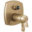 T27T976-CZLHP Stryke 17 Thermostatic Integrated Diverter Trim with Six Function Diverter Less Diverter Handle, Champagne Bronze
