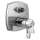 T27T976-LHP Stryke 17 Thermostatic Integrated Diverter Trim with Six Function Diverter Less Diverter Handle, Chrome