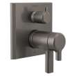 T27T999-KS-PR Pivotal TempAssure 17T Series Valve Trim with 6-Setting Integrated Diverter, Lumicoat Black Stainless