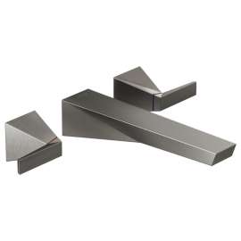 T3543LF-KS-PR-WL Trillian Two Handle Wall Mount Bathroom Faucet Trim