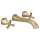 T35766LF-CZWL Stryke Wall Mounted Lav, Champagne Bronze
