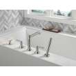 T4736-SS SAYLOR Delta SAYLOR Roman Tub Trim with Hand Shower, Stainless