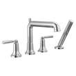 T4736 SAYLOR Delta SAYLOR Roman Tub Trim with Hand Shower, Chrome