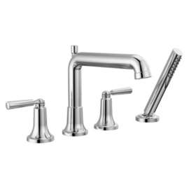 T4736 SAYLOR Delta SAYLOR Roman Tub Trim with Hand Shower