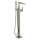 T4743-SS-PR-FL Trillian Delta Trillian Single Handle Floor Mount Tub Filler Trim, Lumicoat Stainless