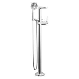 T4771-PR-FL Galeon Delta Galeon Free Standing Tub Filler, Lumicoat Chrome