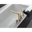 T4774-CZ Zura Delta Zura 4-hole Roman Tub with Handshower Trim, Champagne Bronze