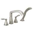 T4776-SS Stryke Delta Stryke Four Hole Roman Tub Trim, Stainless