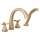 T47776-CZ Stryke Delta Stryke Four Hole Roman Tub Trim, Champagne Bronze