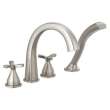 T47776-SS Stryke Delta Stryke Four Hole Roman Tub Trim, Stainless