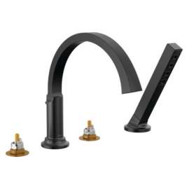 T4788-BLLHP Tetra Delta Tetra Roman Tub Trim with Hand Shower