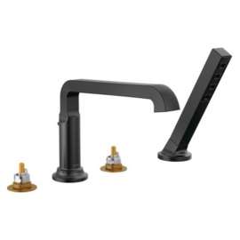 T4789-BLLHP Tetra Delta Tetra Roman Tub Trim with Hand Shower