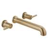 T5759-CZWL Trinsic Delta Trinsic Wall Mounted Tub Filler, Champagne Bronze
