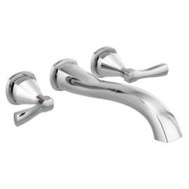 T5776-WL Stryke Delta Stryke Wall Mounted Tub Filler, Chrome
