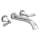 T5776-WL Stryke Delta Stryke Wall Mounted Tub Filler, Chrome