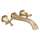T57766-CZWL Stryke Delta Stryke Wall Mounted Tub Filler, Champagne Bronze