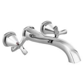 T57766-WL Stryke Delta Stryke Wall Mounted Tub Filler, Chrome
