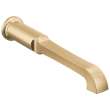 T5789-CZ-PR-LHP-WL Tetra Delta Tetra Wall Mount Tub Filler Trim, Lumicoat Champagne Bronze