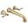 T5797-CZWL Cassidy Delta Cassidy Wall Mounted Tub Filler, Champagne Bronze