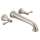 T5797-SSWL Cassidy Delta Cassidy Wall Mounted Tub Filler, Stainless
