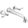 T5797-WL Cassidy Delta Cassidy Wall Mounted Tub Filler, Chrome