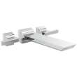 T5799-PR-WL Pivotal Delta Pivotal Wall Mount Tub Filler Trim, Lumicoat Chrome