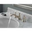 Two Lever Bath Faucet / Bidet Handle Kit in Brilliance Stainless