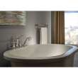 Two Cross Bath Roman Tub Handle Kit in Brilliance Stainless