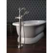 Single Cross Bath Handle Kit in Brilliance Stainless