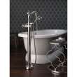 Single Cross Bath Handle Kit in Brilliance Stainless