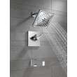 Zura Bathtub and Shower Trim in Polished Nickel