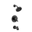 T17459-BL Trinsic Bathtub and Shower Trim in Matte Black