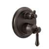 Cassidy Valve Trim with 3-Setting Integrated Diverter in Venetian Bronze