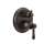 Cassidy Valve Trim with 6-Setting Integrated Diverter in Venetian Bronze