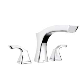 Tesla Roman Bathtub Faucet in Chrome
