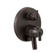 T27859-RB Trinsic Valve Trim with 3-Setting Integrated Diverter in Venetian Bronze