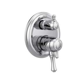 T27897 Cassidy Valve Trim with 3-Setting Integrated Diverter in Chrome