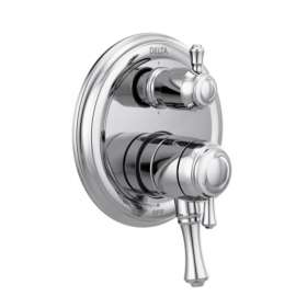 T27997 Cassidy Valve Trim with 6-Setting Integrated Diverter in Chrome